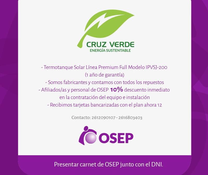 Cruz Verde OSEP Mendoza